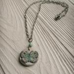 Butterfly Polymer Clay Pend..